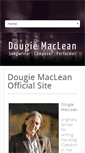 Mobile Screenshot of dougiemaclean.com
